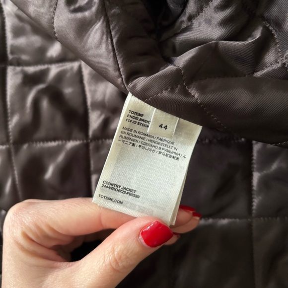 Toteme Country Jacket NWT Forest Green US 12 or EU 44 - Picture 9 of 10